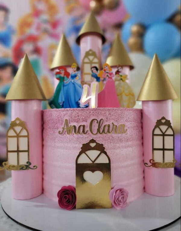Arquivo de Corte - Castelo Princesas Disney - Imagem 2