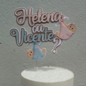 Arquivo de Corte Chá de Bebê Revelação