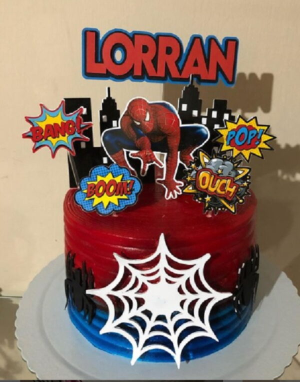 arquivo de corte combo 5 topos homen aranha /capitão/ hulk - Imagem 2