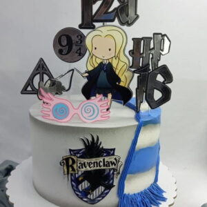 Arquivo de Corte de Topo de Bolo Luna Ravenclaw #609