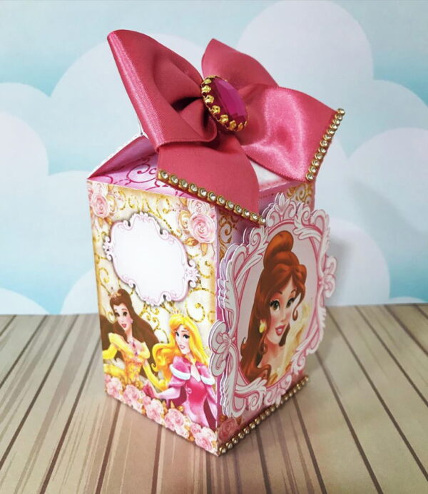 Arquivo de Corte Digital Topo de Bolo + KIT Princesas Disney - Imagem 3