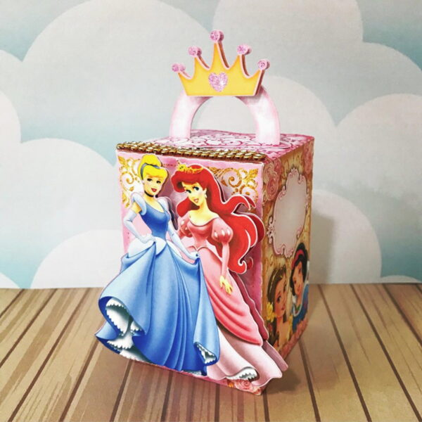 Arquivo de Corte Digital Topo de Bolo + KIT Princesas Disney - Imagem 5