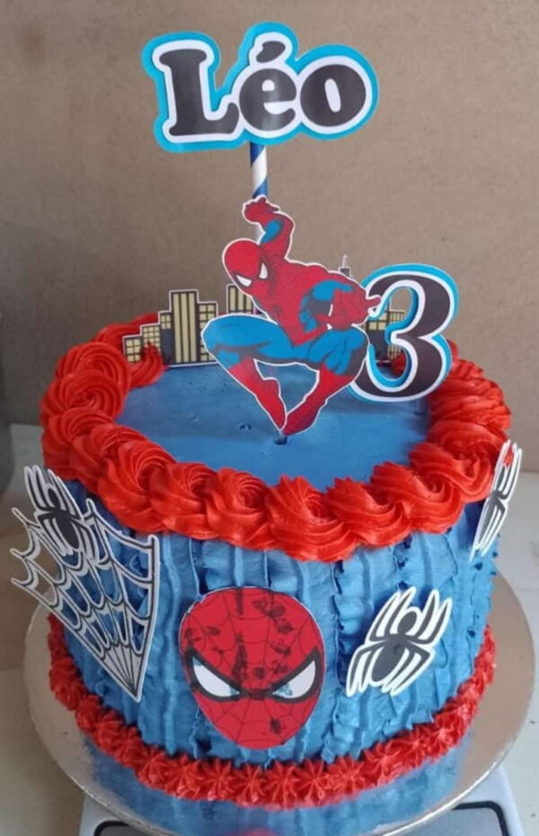 ARQUIVO DE CORTE DIGITAL - TOPPER HOMEM ARANHA