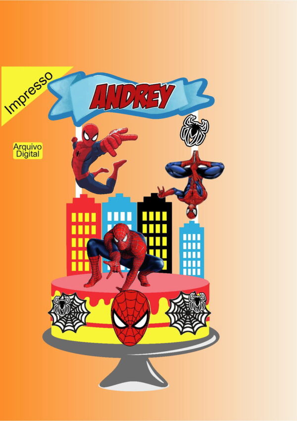 Arquivo de Corte Homem Aranha - Cod099