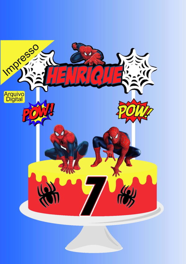 Arquivo de Corte Homem Aranha Henrique - Cod100