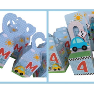 Arquivo de Corte Kit Papelaria Carrinhos