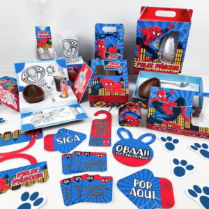 Arquivo de Corte Kit Páscoa Homem Aranha Studio pdf