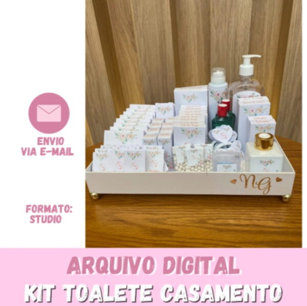 Arquivo de Corte - Kit Toalete
