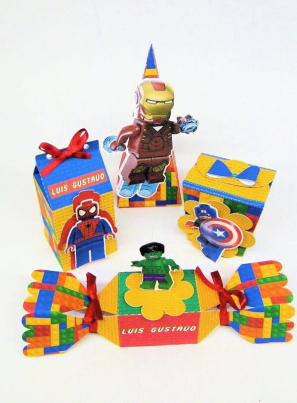 arquivo de corte Lego vingadores- STUDIO
