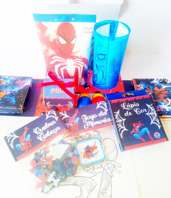 Arquivo de Corte Maleta Explosiva Homem Aranha #4436