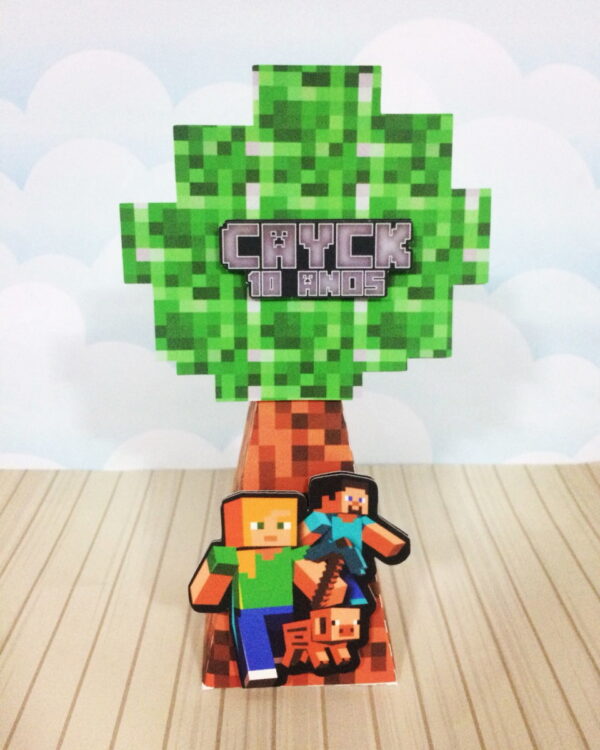 Arquivo de Corte Minecraft 02 - Studio e pdf - Imagem 3