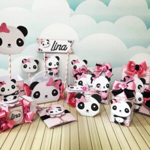 Arquivo de corte Panda Rosa - COD.: 819