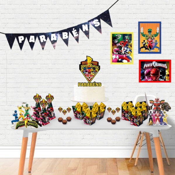 Arquivo de corte Power Rangers em studio e PDF