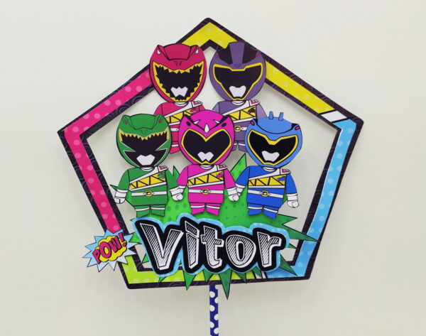 Arquivo de corte Power Rangers em studio/pdf e PNG - Image 3