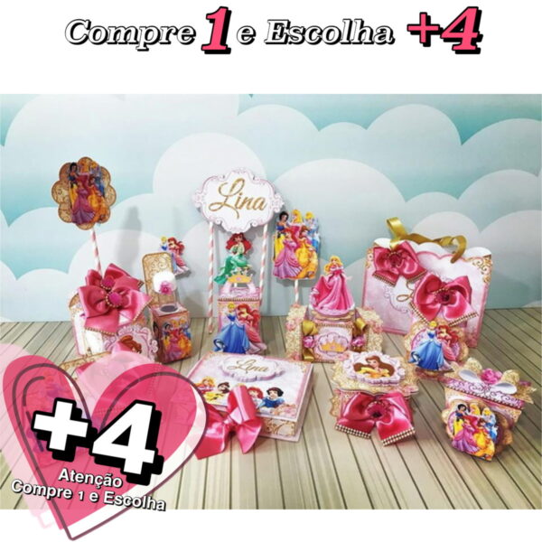 Arquivo de Corte Princesas Disney - Studio, pdf e Png