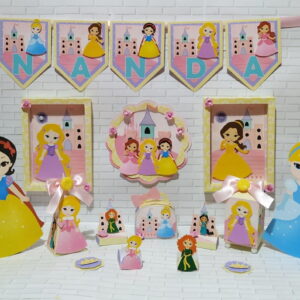 Arquivo de Corte Princesas Stúdio/pdf/png #3402