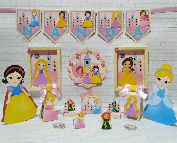 Arquivo de Corte Princesas Stúdio/pdf/png #3402