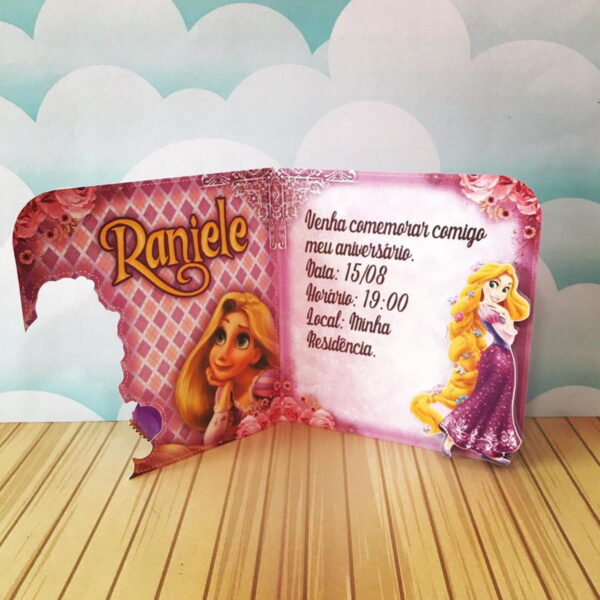 Arquivo de Corte Rapunzel Enrolados 01 - Imagem 2
