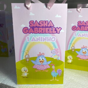Arquivo de Corte Sacolinha Galinha Pintadinha
