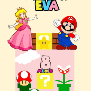 Arquivo de corte SUPER Mario para Menina (GANHE BRINDE)