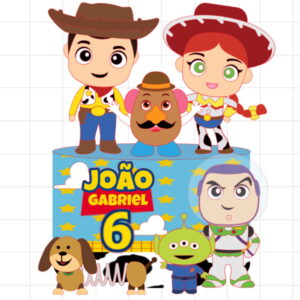 Arquivo de Corte - Topo de bolo Toy Story 8