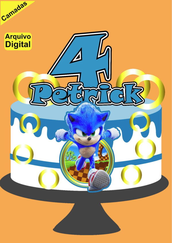 Arquivo de Corte Sonic - Cod008