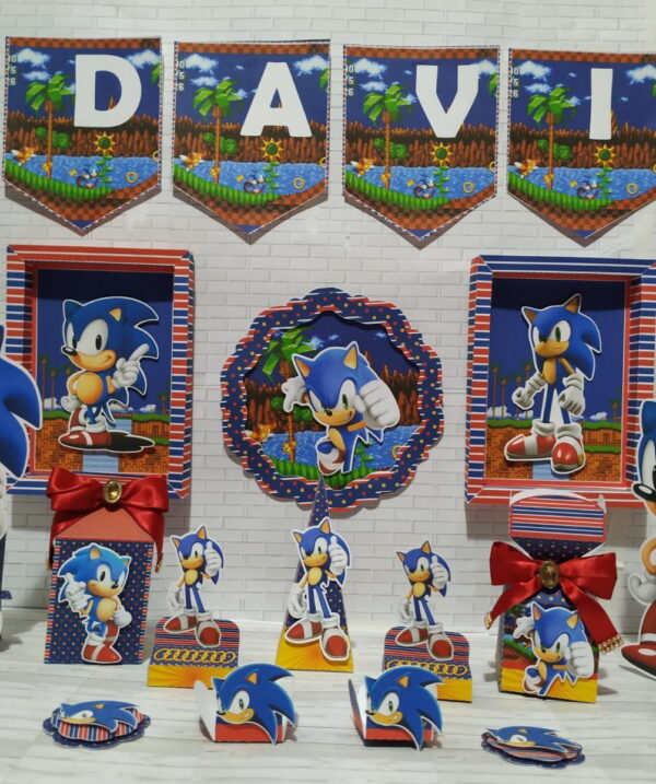 Arquivo de corte Sonic em studio e PDF - Image 2