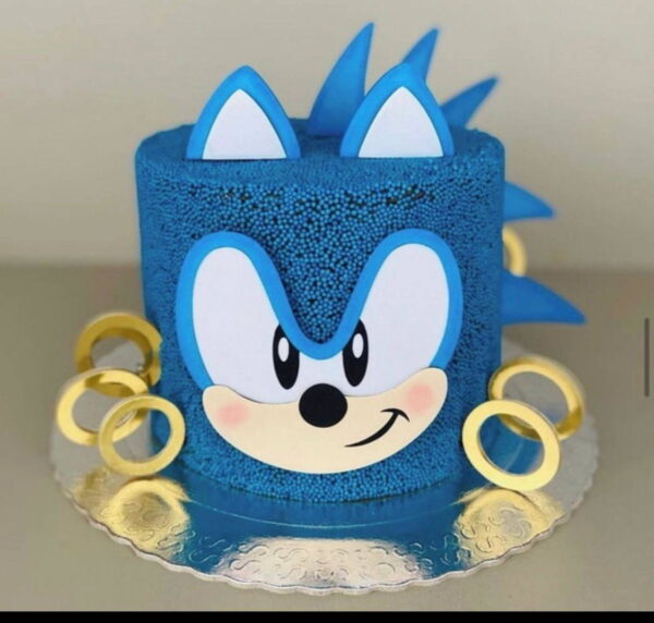 Arquivo de Corte Topo de Bolo Sonic
