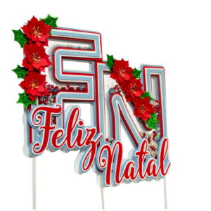 Arquivo de Corte STUDIO - Topo de Bolo Natal Shaker (R216)