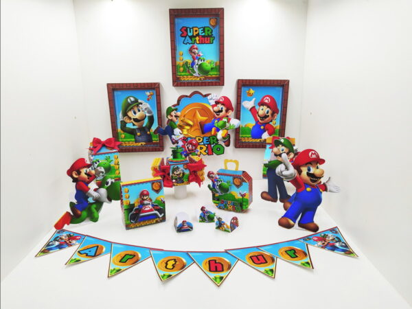 Arquivo de Corte Super Mário Brós Png/pdf/stúdio #3473