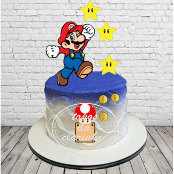 Arquivo de Corte Super Mario em Camada