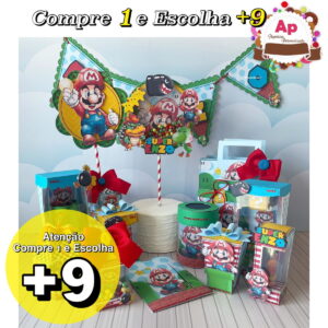 Arquivo de Corte Super Mario Lina - Studio, pdf e Png