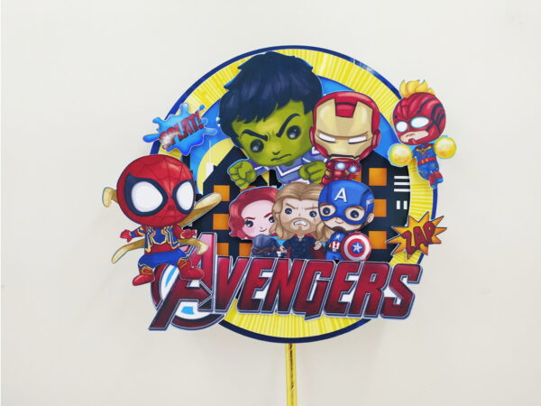 Arquivo de Corte Topo Avengers Vingadores - Studio e PDF