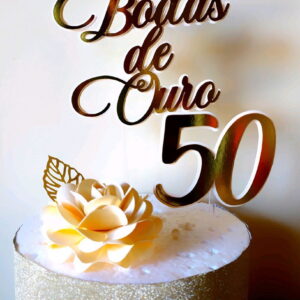Arquivo de corte topo bodas de ouro+brinde