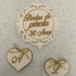 Arquivo de corte topo Bodas de pérolas