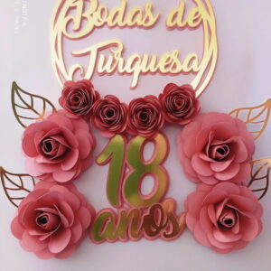 Arquivo de corte topo bodas de Turquesa+brinde