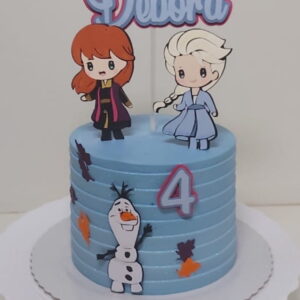 Arquivo de corte topo bolo Frozen 2