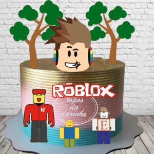 Arquivo de Corte Topo Bolo Roblox Camada