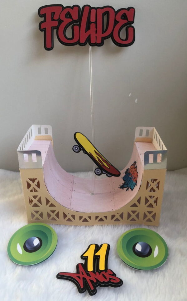 Arquivo De Corte Topo Bolo Skate