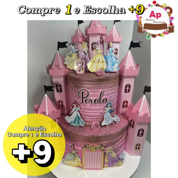 Arquivo de Corte Topo Castelo 3d 001 - Studio