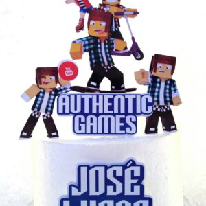 Arquivo de Corte Topo de Bolo Authentic Games