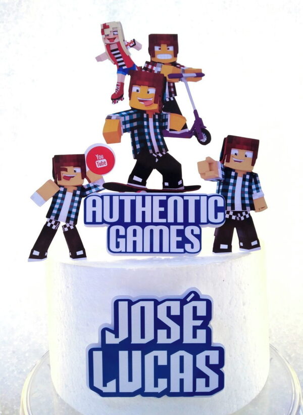 Arquivo de Corte Topo de Bolo Authentic Games
