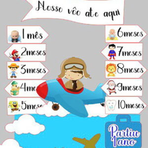 Arquivo de Corte Topo de Bolo Aviador