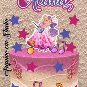 2 Arquivos - Studio - Topo de Bolo Barbie Pop Star