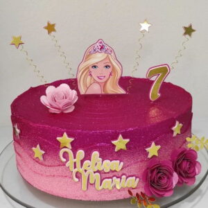Arquivo de Corte Topo de Bolo Barbie