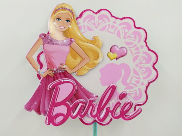 Arquivo De Corte Topo De Bolo Barbie - Studio E Pdf - Image 2