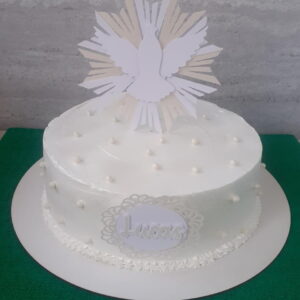 Arquivo de Corte Topo de Bolo Batismo Espirito Santo 3