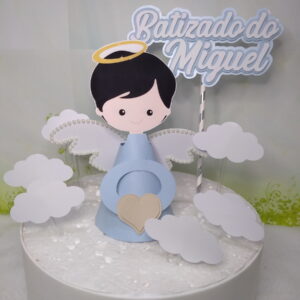Arquivo de Corte Topo de Bolo Batizado 13 (studio)