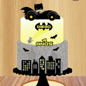 Arquivo de Corte Topo de Bolo Batman