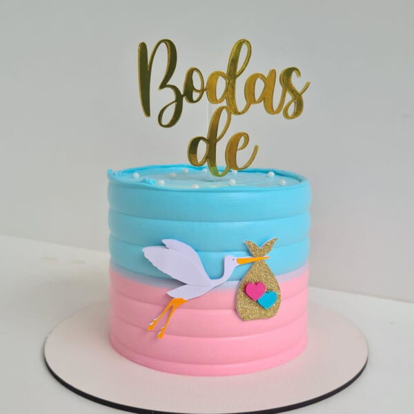 Arquivo De Corte Topo De Bolo Bodas De Cegonha